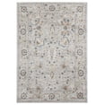 thumbnail image 1 of HomeRoots 370778 94 x 126 in. Blue, Grey Microfiber & Polyester Area Rug, 1 of 2