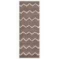 thumbnail image 1 of HomeRoots 371585 31 x 86 in. Beige Microfiber Polyester Runner Rug, 1 of 2