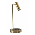 thumbnail image 1 of Ultra Sleek Brass Metal Led Desk Lamp, 1 of 2