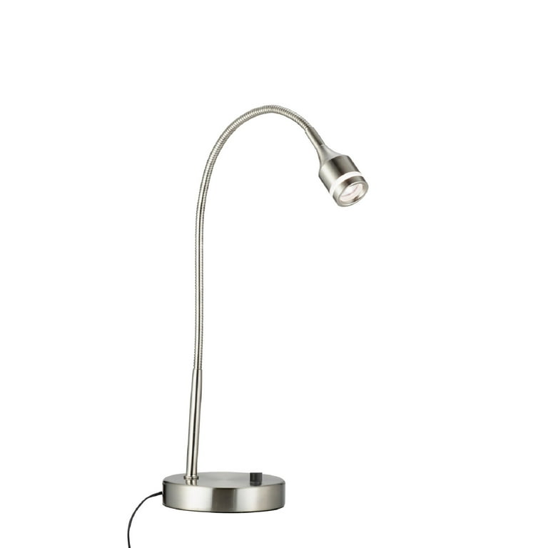 Brushed Steel Metal Led Adjustable Desk Lamp Brushed Steel Metal Led Adjustable Desk Lamp