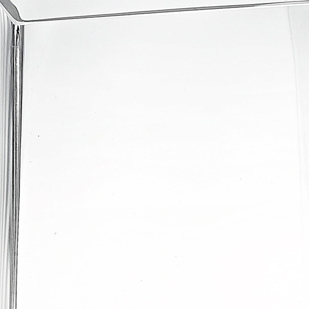 Eco-Friendly Clear Crystal Rectangular Bouquet Vase 9.75"