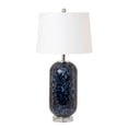 thumbnail image 1 of HomeRoots 388544 Artsy Blues Glass Table Lamps, Set of 2, 1 of 3
