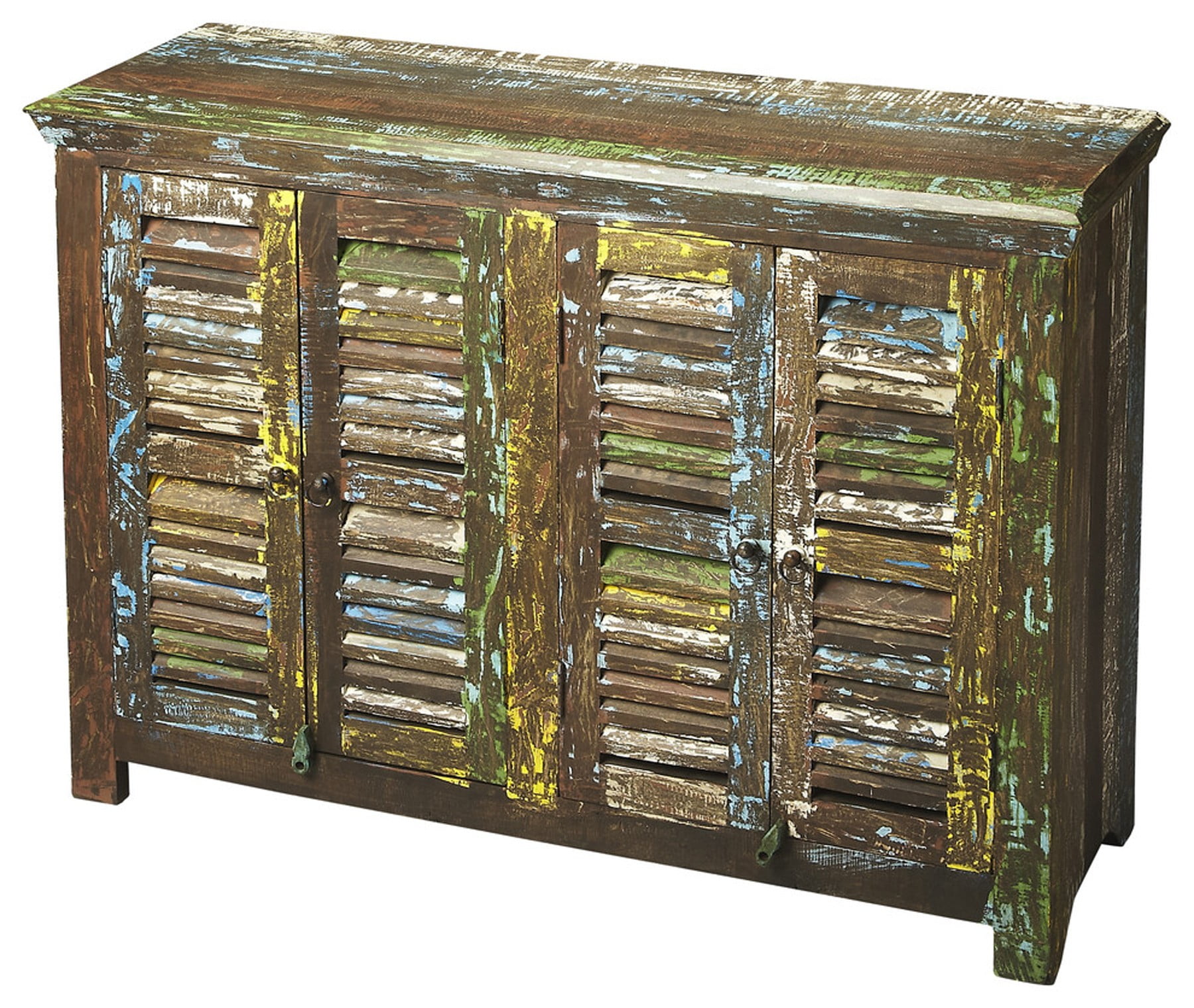 Haveli Reclaimed Multicolor Solid Wood Sideboard