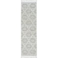 thumbnail image 1 of HomeRoots  39 x 59 in. Polyester Diamonds Area Rug wth Fringe - Ivory & Beige, 1 of 1
