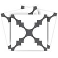 thumbnail image 1 of HomeRoots 390684 5 x 5 in. Dark Gray & White Tri Peel & Stick Tiles, 1 of 1