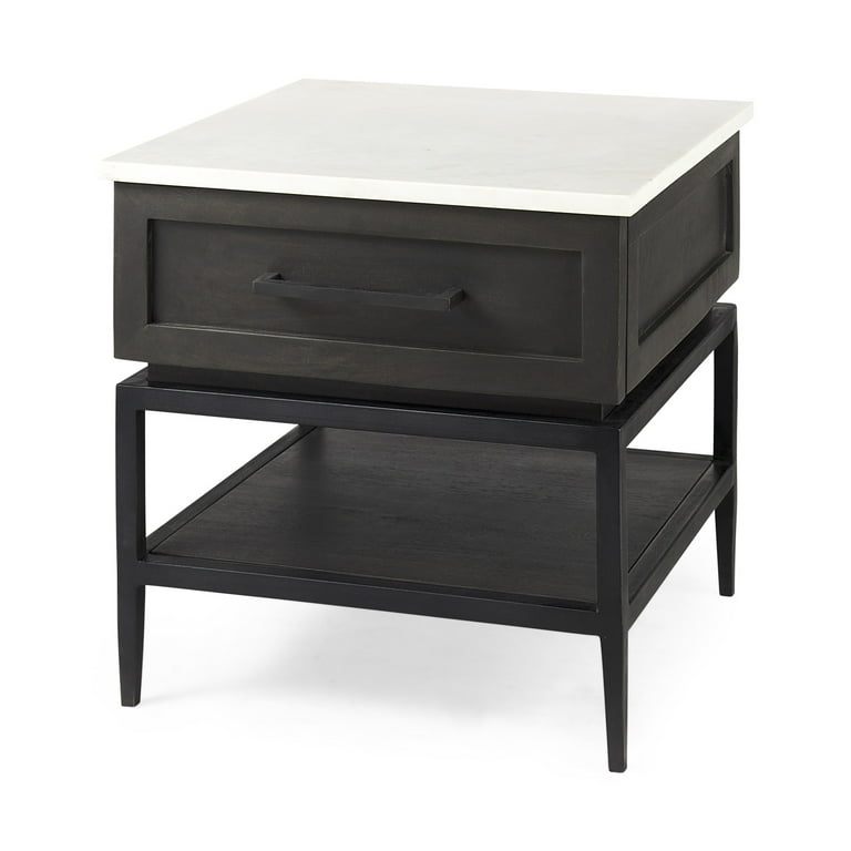 Updated Rustic Dark And Light Marble Top Cabinet Updated Rustic Dark And Light Marble Top Cabinet