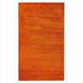 thumbnail image 1 of 5â€™ x 7â€™ Orange Modern Shimmery Area Rug, 1 of 1