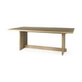 thumbnail image 1 of HomeRoots 397609 Modern Rustic Wooden Dining Table, Light Natural, 1 of 9