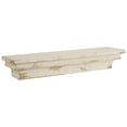 thumbnail image 1 of HomeRoots 399272 7 in. Solid Wood Wall Mounted Shelving Unit, 1 of 3