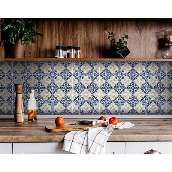 4" X 4" Nelly Peel And Stick Removable Tiles
