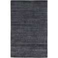 thumbnail image 1 of 4' X 6' Gray And Black Striped Hand Woven Area Rug, 1 of 10