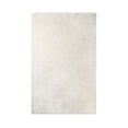 thumbnail image 1 of HomeRoots 486789 4 x 6 ft. Shag Stain Resistant Rectangle Area Rug, Silver, 1 of 8