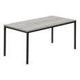 thumbnail image 1 of HomeRoots 40" Grey And Black Rectangular Coffee Table, 1 of 10