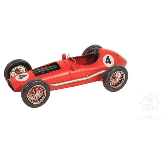HomeRoots 401165 C1958 Ferrari 246 F1 Sculpture, Red