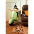 thumbnail image 1 of HomeRoots 402228 26 in. Novelty Scooter Open Cabinet with Two Shelves, Green & White, 1 of 8