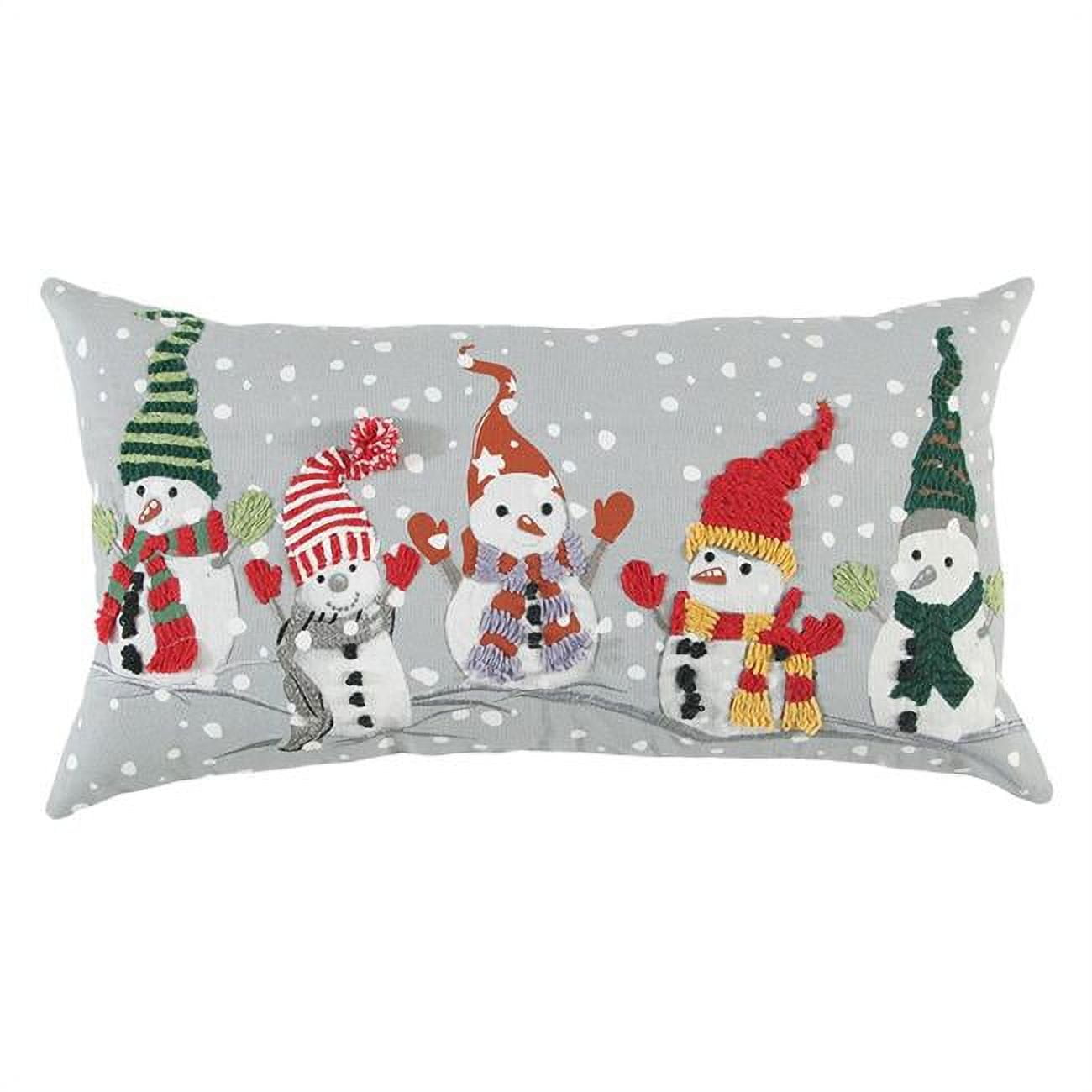 Wicklow Christmas Pillow - Snowman