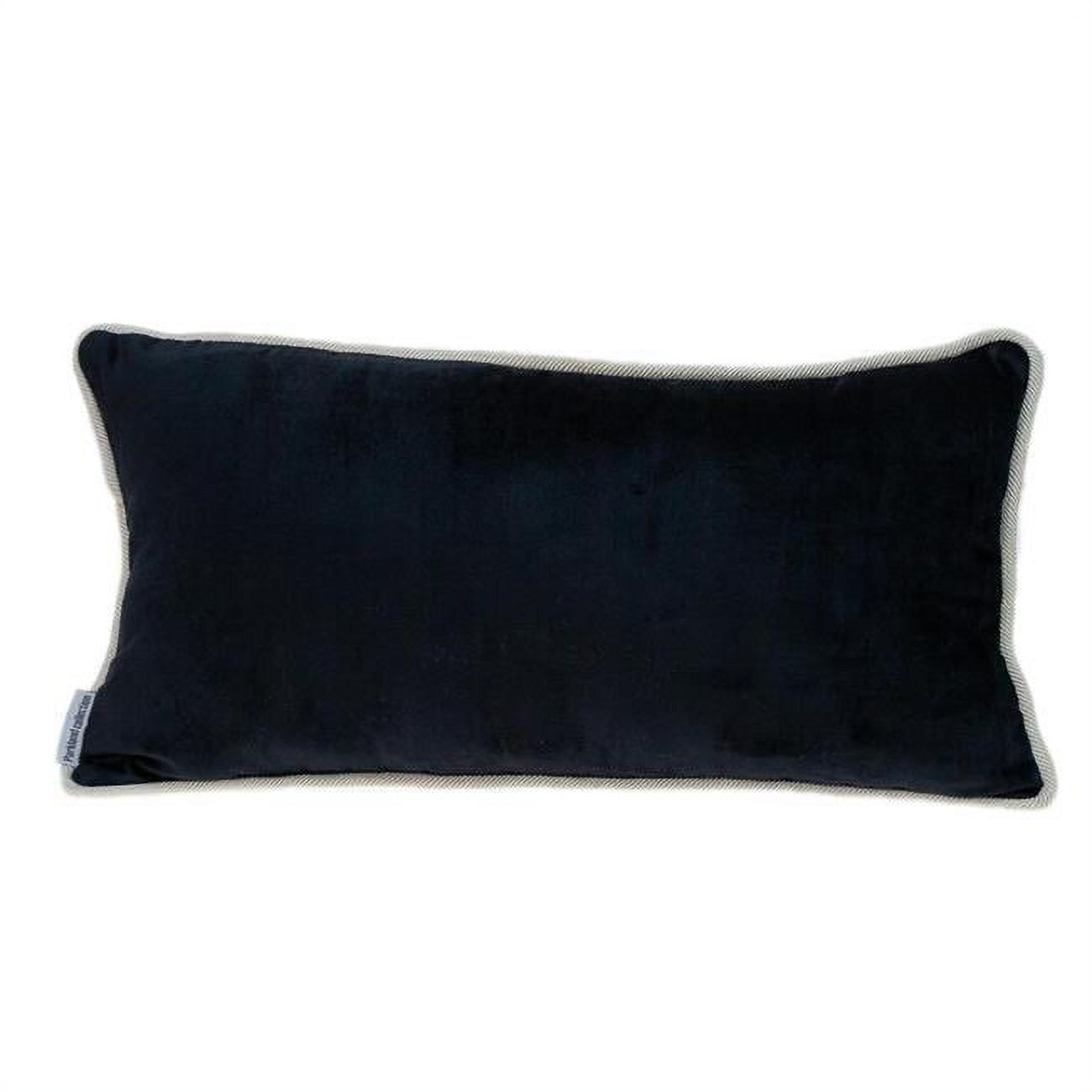 Luxury Two-Toned Cotton Blend Lumbar Throw Pillow Set