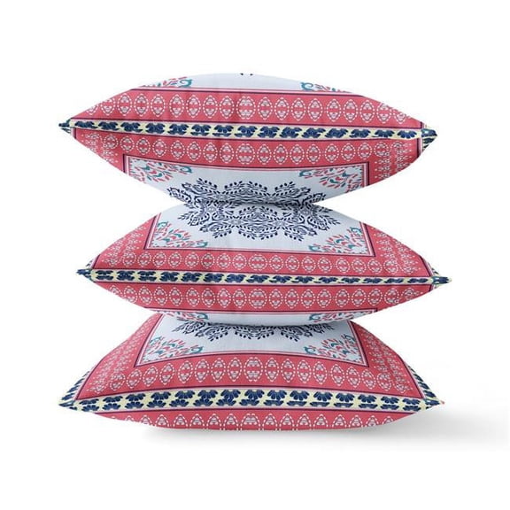 HomeRoots 416908 5 x 16 x 16 in. Muted Gold Blown Seam Geometric Indoor & Outdoor Throw Pillow