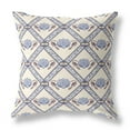 thumbnail image 1 of HomeRoots 418051 5 x 28 x 28 in. Cream & Brown Blown Seam Geometric Indoor & Outdoor Throw Pillow, 1 of 5