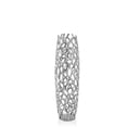 thumbnail image 1 of HomeRoots 47" Aluminum Silver Twigs Cylinder Floor Vase 31.5 x 9 x 9, 1 of 5