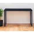 thumbnail image 1 of 47" Black Writing Desk, 1 of 5