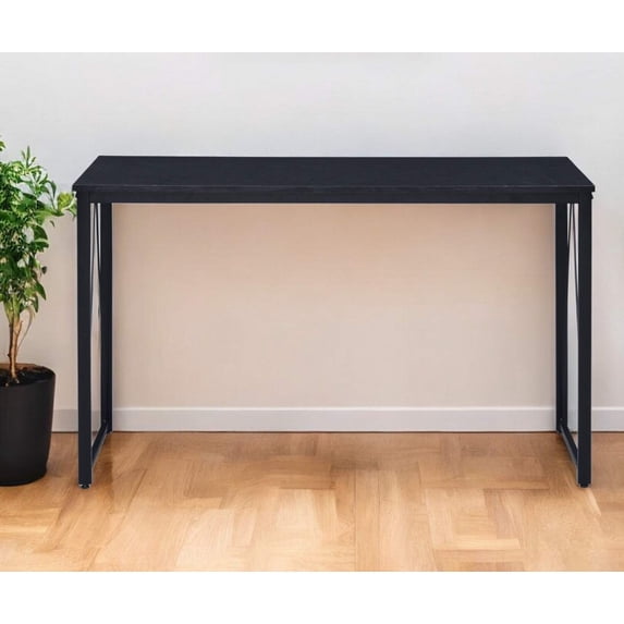 47" Black Writing Desk