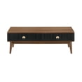 thumbnail image 1 of 47" Brown Solid Wood Rectangular Coffee Table, 1 of 3