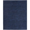 thumbnail image 1 of HomeRoots 479523 8 x 10 ft. Midnight Blue Non Skid Indoor & Outdoor Rectangle Area Rug, 1 of 5