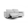 thumbnail image 1 of Modern Grey 84" Double Recliner Loveseat, 1 of 7