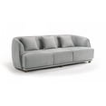 thumbnail image 1 of Modern 68" Light Gray Quilted Sofa, 1 of 5