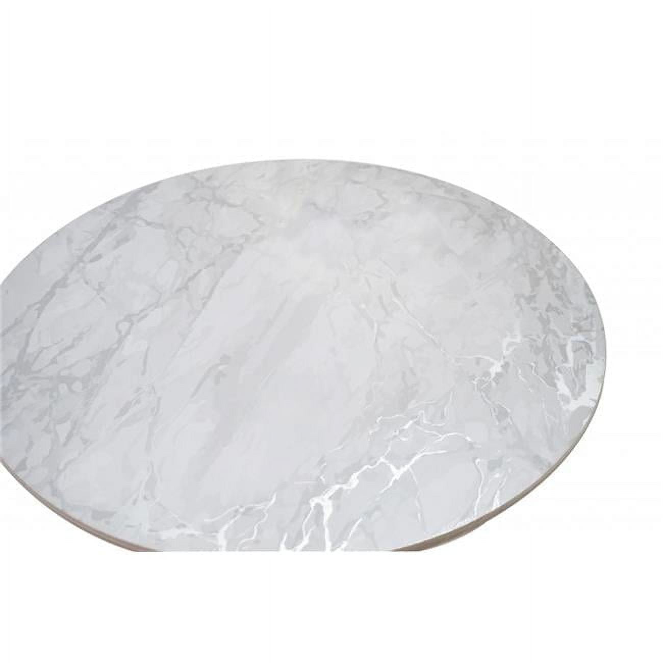 Silver Marble Swirl Cork Round Placemats, Set of 2