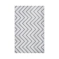 thumbnail image 1 of HomeRoots 487047 6 x 9 ft. Ivory Waves Stain Resistant Indoor & Outdoor Rectangle Area Rug, 1 of 5
