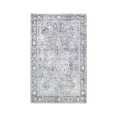 thumbnail image 1 of HomeRoots 487053 8 x 10 ft. Charcoal Medallion Power Loom Stain Resistant Rectangle Area Rug, 1 of 5
