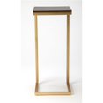 thumbnail image 1 of HomeRoots 488922 25.5 x 11 x 10.5 in. Gold Solid Wood Rectangular End Table, 1 of 6