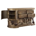thumbnail image 1 of HomeRoots 490493 72 in. Brown Four Drawer Dresser, 1 of 5