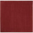 thumbnail image 1 of HomeRoots 5' X 5' Brick Red Square Non Skid Indoor Outdoor Area Rug, 1 of 6