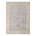 thumbnail image 1 of 5' x 7' Lavender Blue Floral Power Loom Area Rug, 1 of 9