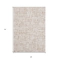 thumbnail image 1 of 5' X 8' Beige Abstract Area Rug, 1 of 8
