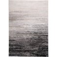 thumbnail image 1 of 5' X 8' Black And Dark Gray Abstract Stain Resistant Area Rug, 1 of 10