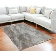 thumbnail image 1 of 5' X 8' Brown Abstract Area Rug, 1 of 10