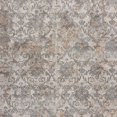 thumbnail image 1 of 5' X 8' Cream Abstract Distressed Area Rug, 1 of 8