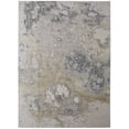 thumbnail image 1 of 5' x 8' Gray Abstract Area Rug, 1 of 9