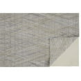thumbnail image 1 of 5' X 8' Gray And Ivory Abstract Hand Woven Area Rug, 1 of 9