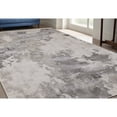 thumbnail image 1 of 5' X 8' Ivory And Gray Abstract Stain Resistant Area Rug, 1 of 5