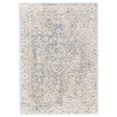 thumbnail image 1 of HomeRoots 5' X 8' Ivory Blue And Tan Abstract Hand Woven Area Rug, 1 of 10