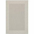 thumbnail image 1 of HomeRoots 5' x 7' Gray and Ivory Stain Resistant Indoor Outdoor Area Rug, 1 of 10