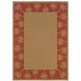thumbnail image 1 of HomeRoots  5 x 8 ft. Beige Stain Resistant Indoor & Outdoor Rectangle Area Rug - Beige - 5 x 8 ft., 1 of 1