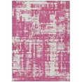 thumbnail image 1 of HomeRoots 593175 5 x 8 ft. Blush & Ivory Abstract Washable Indoor & Outdoor Rectangle Area Rug, 1 of 1