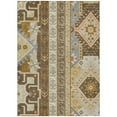 thumbnail image 1 of HomeRoots 598461 5 x 8 ft. Brown, Beige & Ivory Aztec Washable Indoor & Outdoor Rectangle Area Rug, 1 of 1