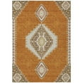 thumbnail image 1 of HomeRoots 598395 5 x 8 ft. Copper, Brown & Ivory Oriental Washable Indoor & Outdoor Rectangle Traditional Area Rug, 1 of 1